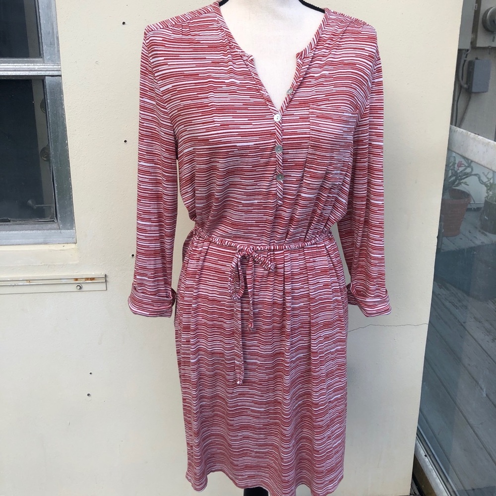 *SOLD* LA Made red and white dress 👗